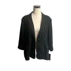 New York Clothing Co Women Black Jacket
